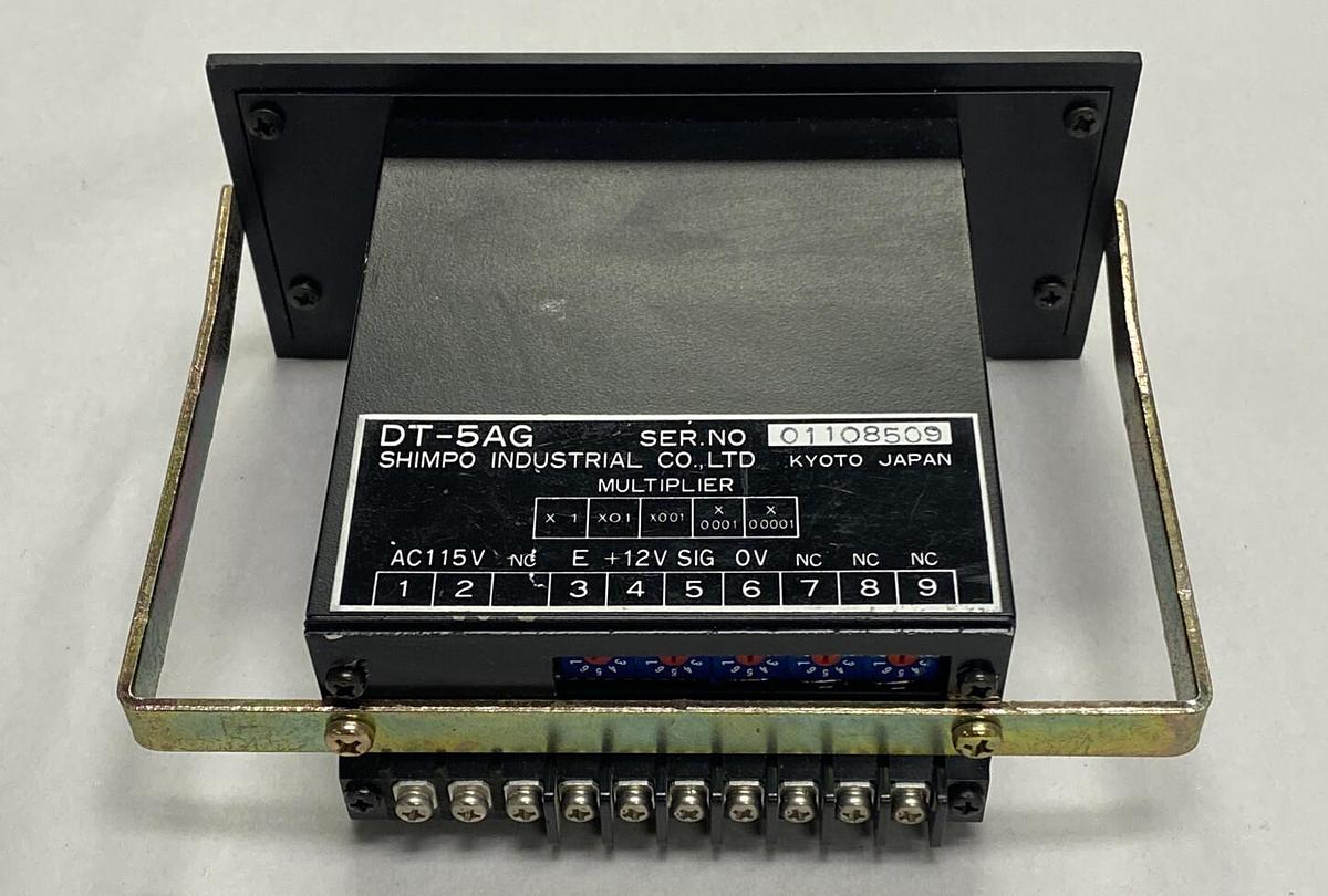 Used SHIMPO INDUSTRIAL,DT-5AG,DIGITAL COUNTER