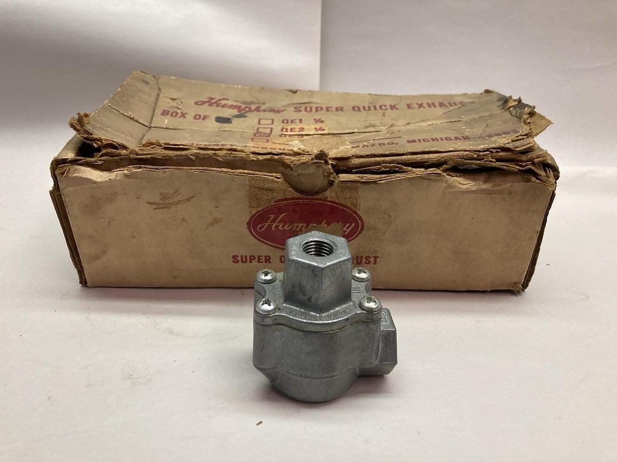 Humphrey,QE3,Quick Exhaust Valve BOX OF 5