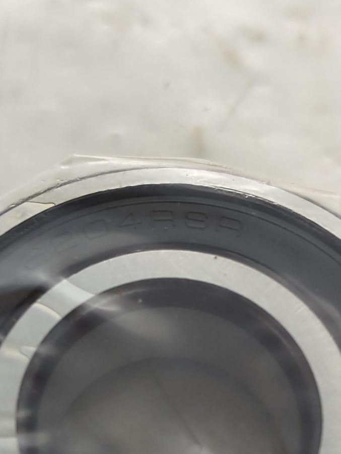 FAG,6204 2RSR C3,SEALED DEEP GROOVE BALL BEARING 20X47X14MM LOT OF 2 NOS