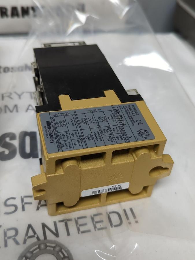 ALLEN BRADLEY,700-P510A1,TYPE P SERIES D CONTROL RELAY