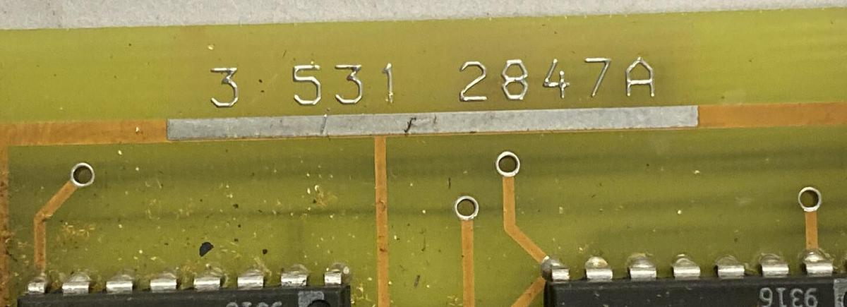 Used CINCINNATI MILACRON,3-531-2847A,PC BOARD