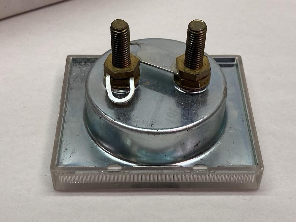 Used D.C. Amperes,0-100A,Panel Meter Gauge 6-8V & 12V Bat