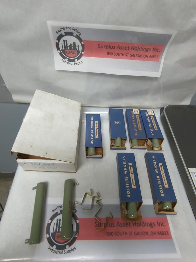 WARD LEONARD,50F30000,RESISTOR 50 WATT 30,000 OHMS LOT OF 8 NOS
