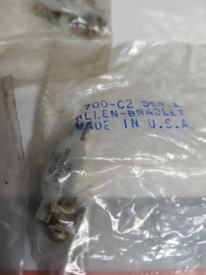 ALLEN BRADLEY,700-C2,SERIES A CONTACT CARTRIDGE LOT OF 4 NOS