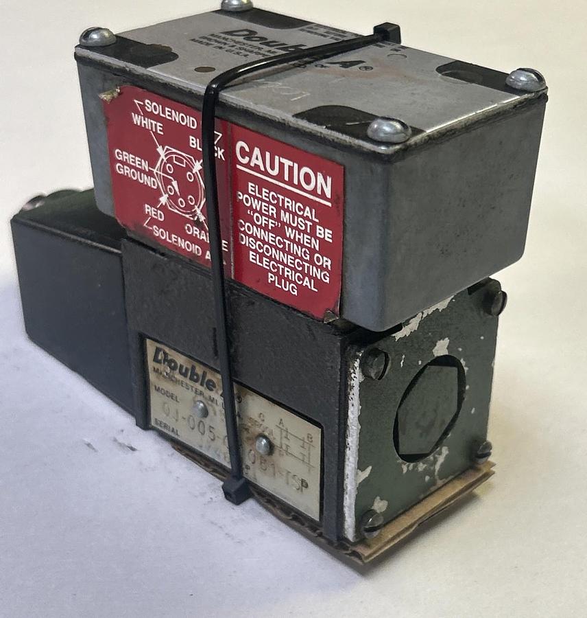 Used DOUBLE A,QJ-005-C-10B1-TSP,HYDRAULIC VALVE