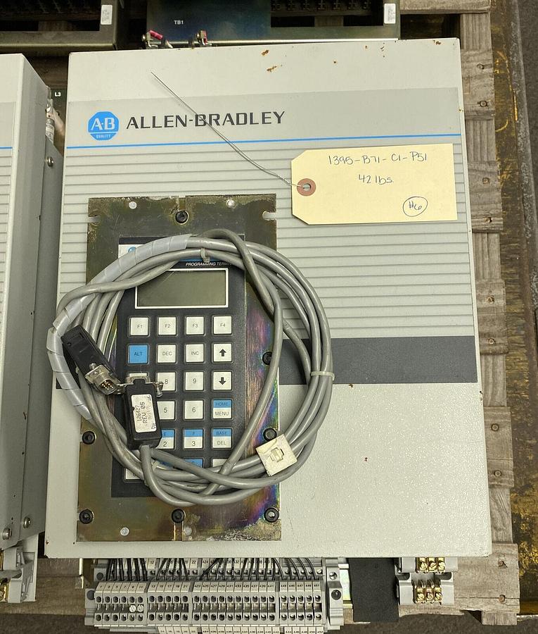 Used ALLEN BRADLEY,1395-B71-C1-P51,DC DRIVE 460V INPUT 500VDC OUTPUT 30HP