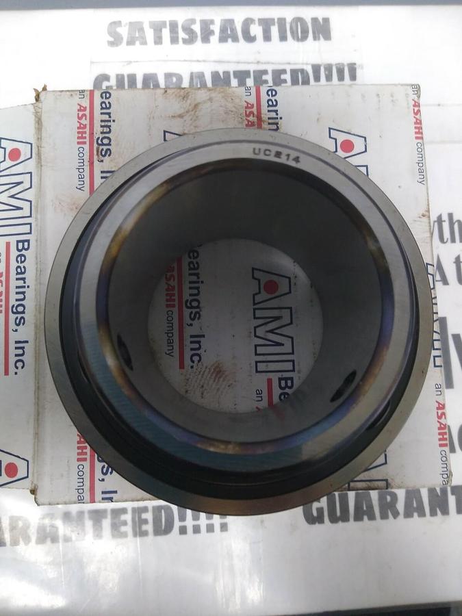 ASAHI,UC-214,BALL INSERT BEARING 4.9213 INCH NOS