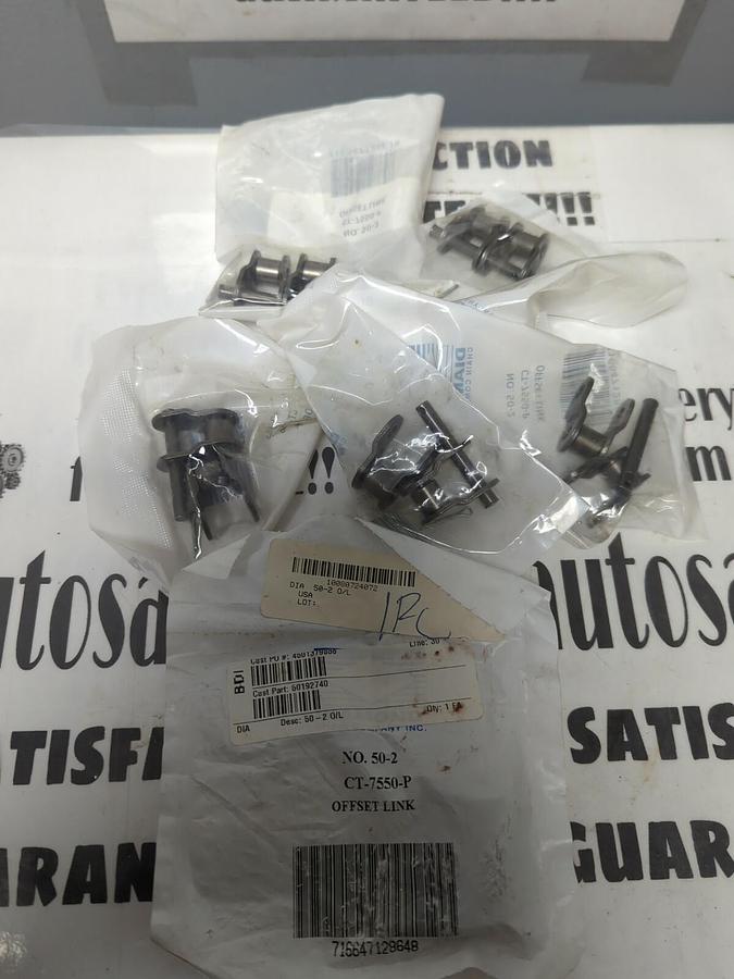 DIAMOND,NO. 50-2 CT-7550-P,OFFSET LINK LOT OF 6 NEW