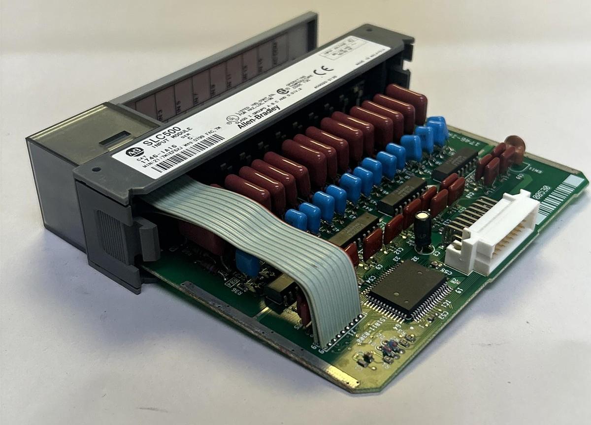 Used ALLEN BRADLEY,1746-IA16,SLC500 INPUT MODULE