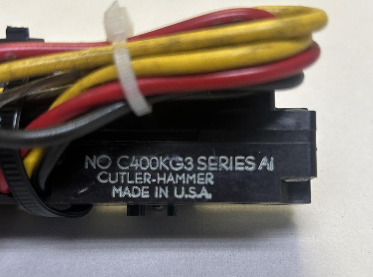 Used CUTLER-HAMMER,C400KG3,COVER CONTROL KIT