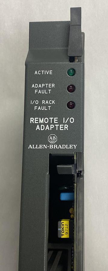 Used ALLEN BRADLEY,1771-ASB,SER E REMOTE INPUT/OUTPUT ADAPTER MODULE REFURBISHED