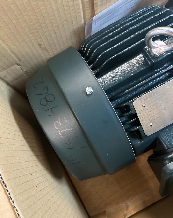 TOSHIBA,0032SDSR42A-P,MOTOR 3PH 3500RPM 230/460V 3PH 182TC FRAME