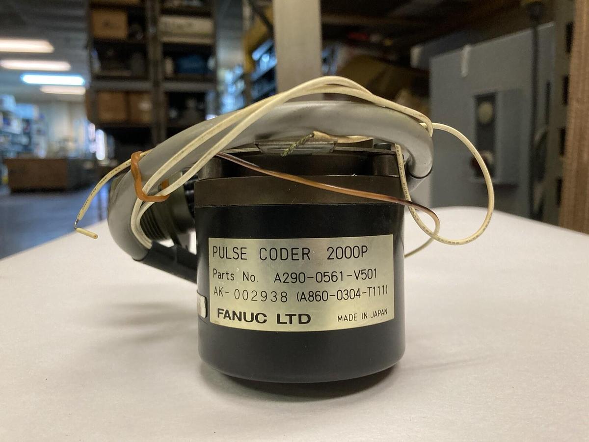 Used Fanuc,A290-0561-V501,Pulse Coder 2000P