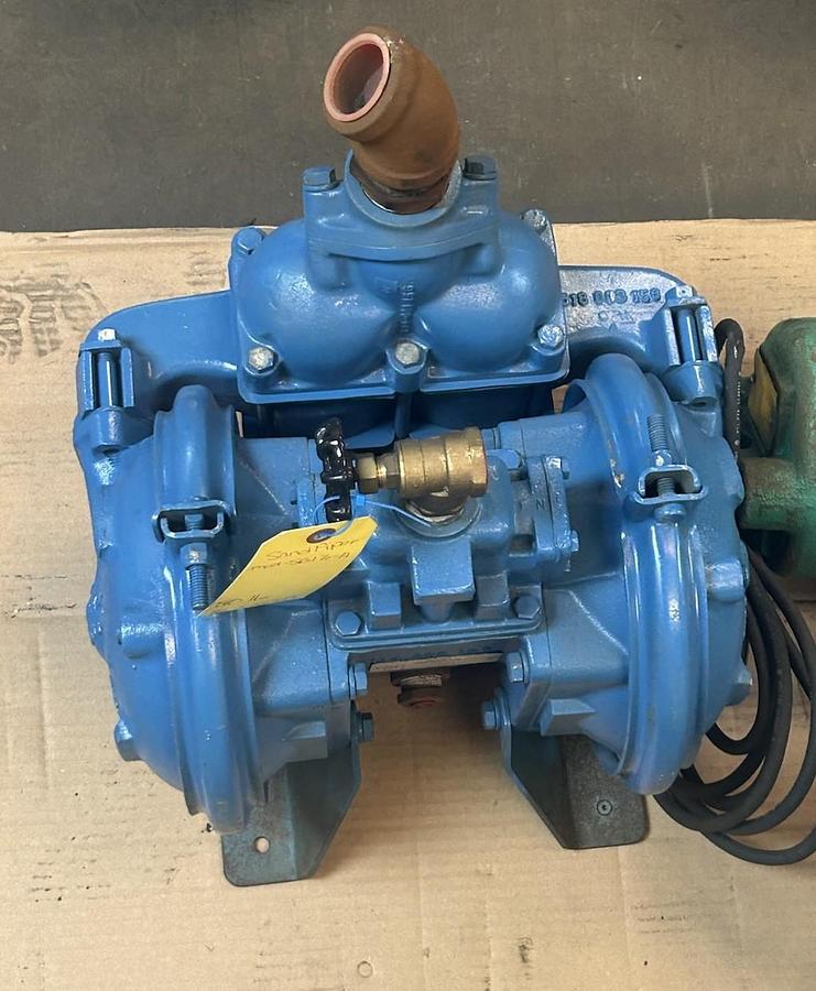 Used SANDPIPER,SB1-1/2-A,AIR OPERATED DOUBLE DIAPHRAGM PUMP