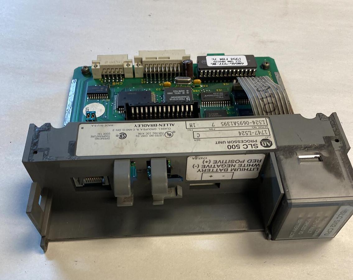 Used Allen-Bradley,1747-L524,Ser C FRN 7 FAC 1M SLC 500 Processor Unit