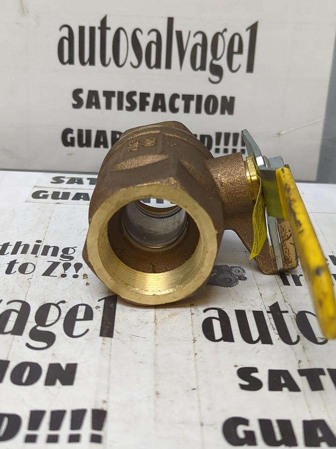 APOLLO,75-107-01,600CWP   1-1/2 INCH NPT LOCKING LEAVER BALL VALVE NOS