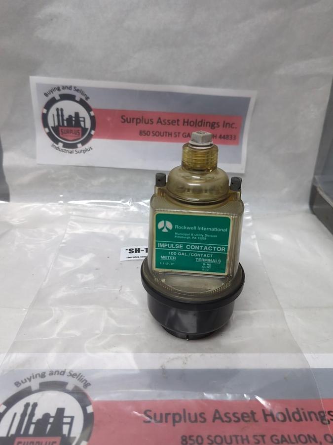 Used ROCKWELL INTERNATIONAL,100GAL,IMPULSE CONTACTOR PRE-OWNED