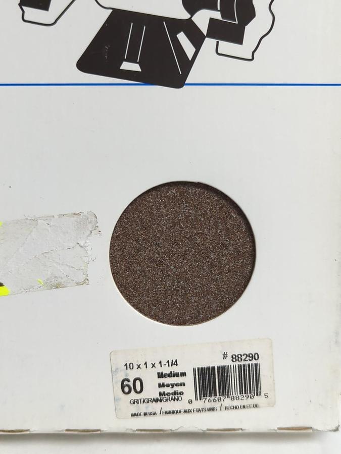 NORTON,88290,GRINDING WHEEL 10 INCH WITH BUSHINGS 10X1X1-1/4 NOS