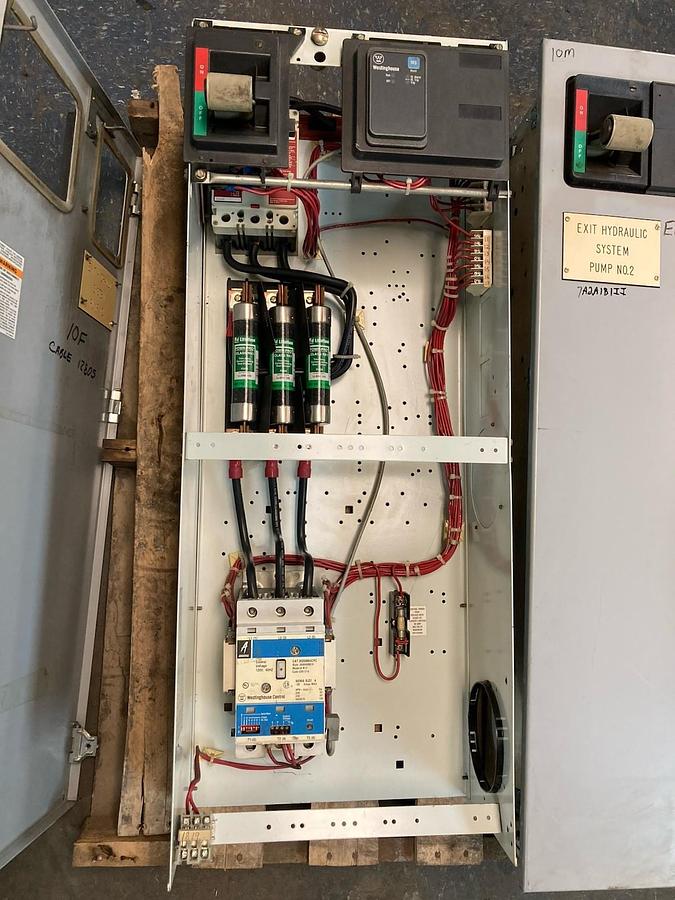 Used Cutler-Hammer,Size 4,MCC Starter Bucket W200M4CFC 150A BREAKER