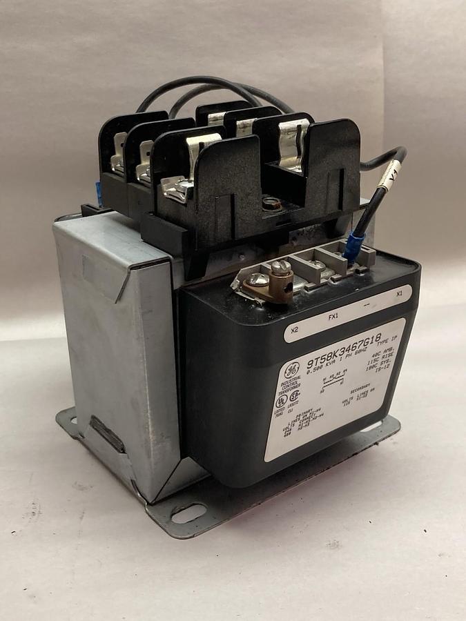 Used General Electric,9T58K3467G18,1-Phase Industrial Control Transformer 05KVA 60Hz