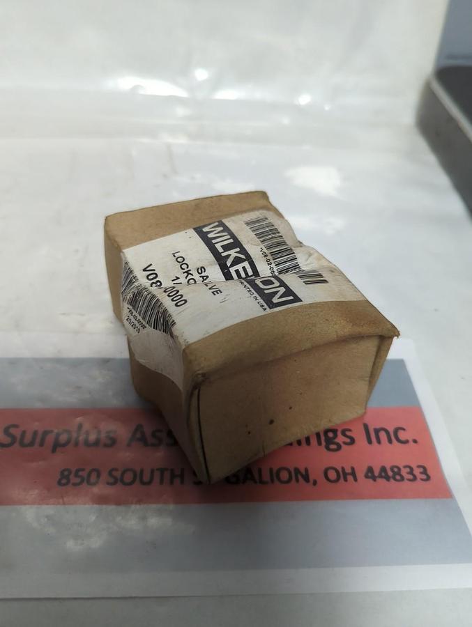 WILKERSON,V0802-0000,SAFETY LOCK-OUT VALVE 1/4 INCH NOS