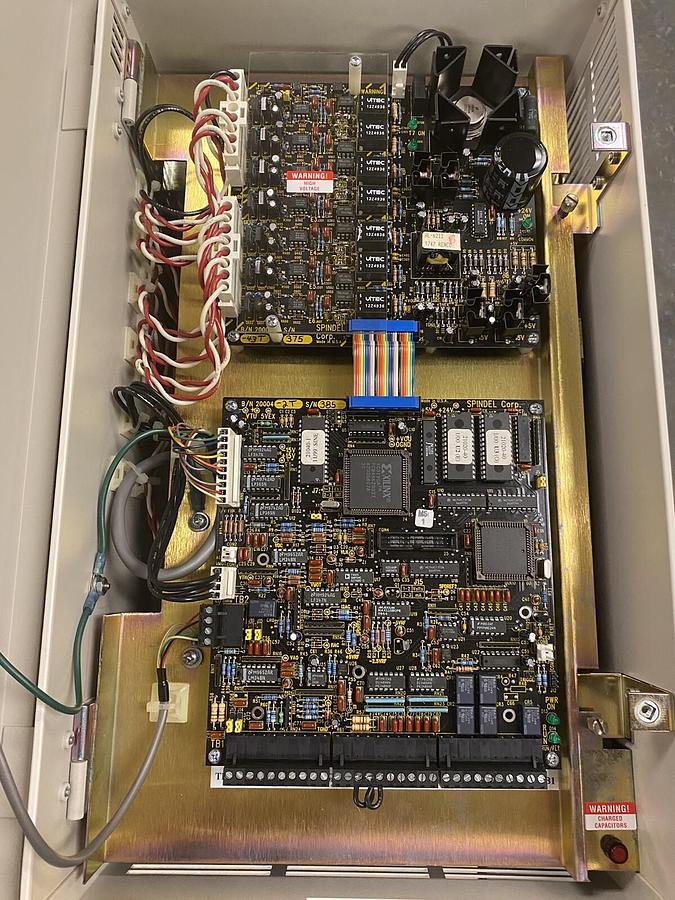 SPINDEL,50086-0, 4V018A VFD ADJUSTABLE FREQUENCY AC DRIVE 14HP 18A 460v