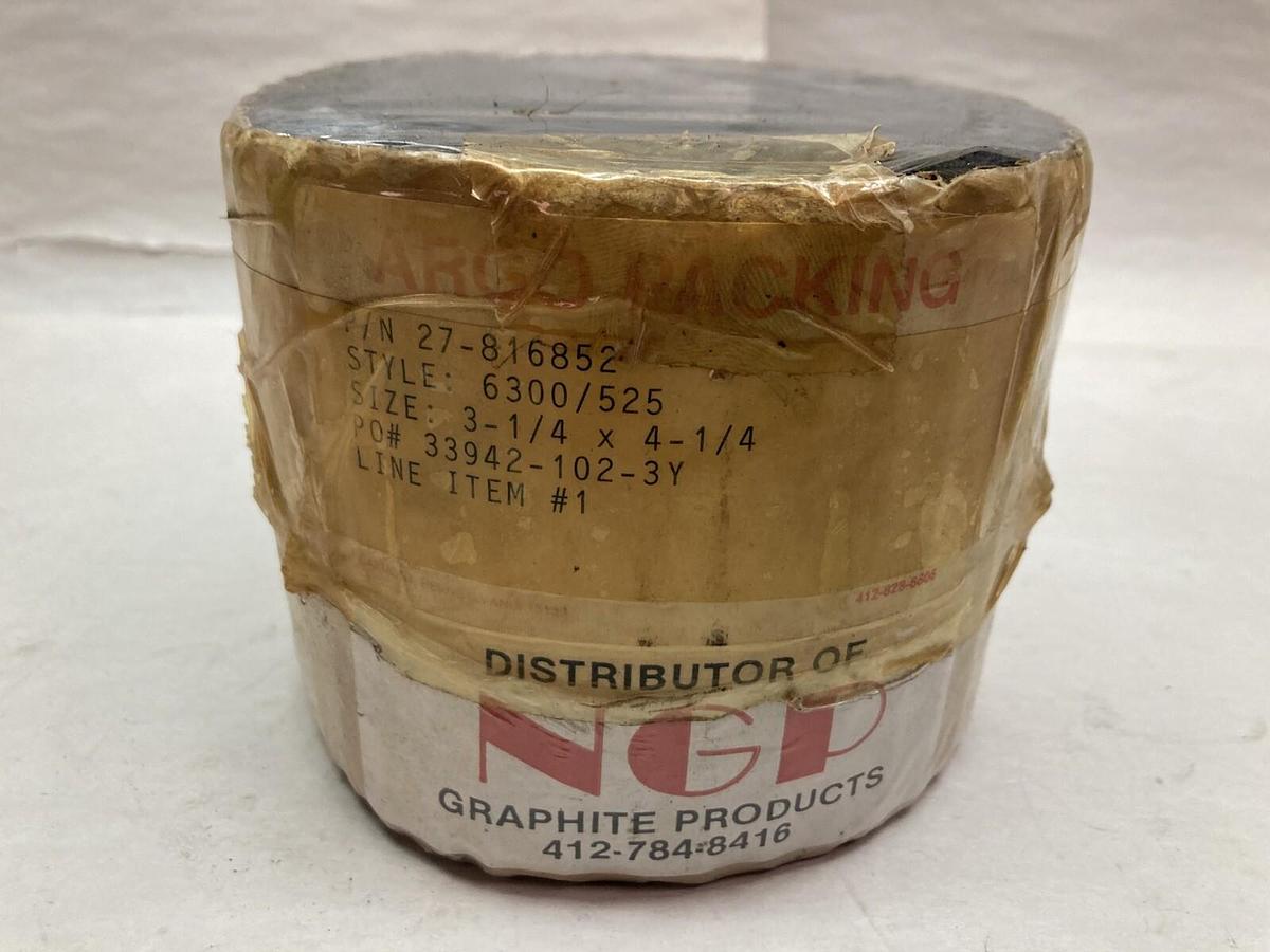 Used Argo Packing,27-816852,Packing Rings 3-1/4"x4-1/4"