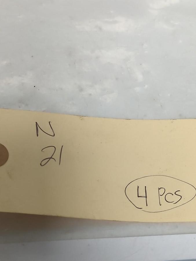 Used ALLEN BRADLEY,N21,THERMAL OVERLOAD HEATER ELEMENT LOT OF 4 PRE-OWNED