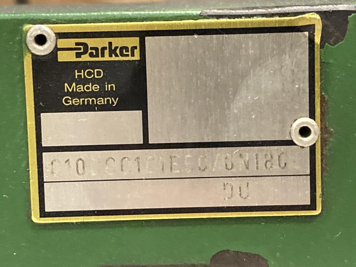 Used Parker,C10DCC101E50/0N1800,Cover Assembly