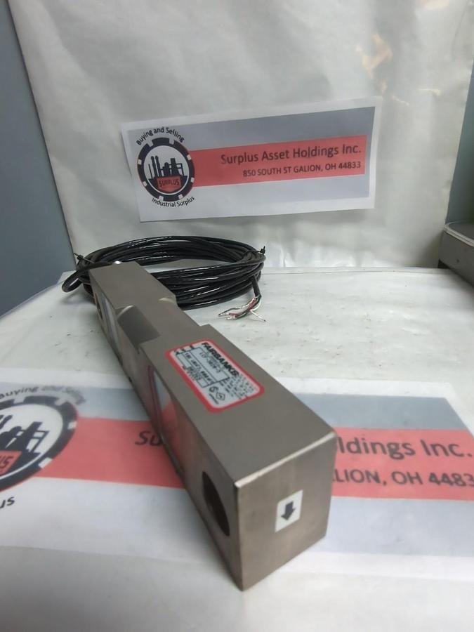 Used FAIRBANKS,LCF-3020-5,LOAD CELL 10K LBS. @ 3.000 aV/V PRE-OWNED