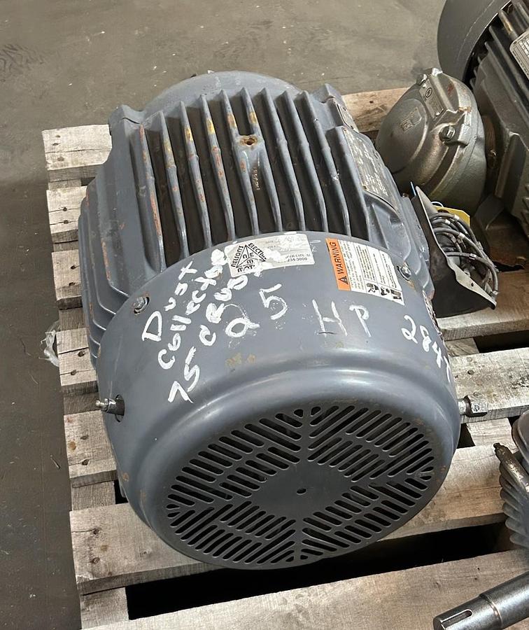 Used US MOTORS,H25P2B,MOTOR 25HP 230/460V 1775RPM 3PH 284T FRAME