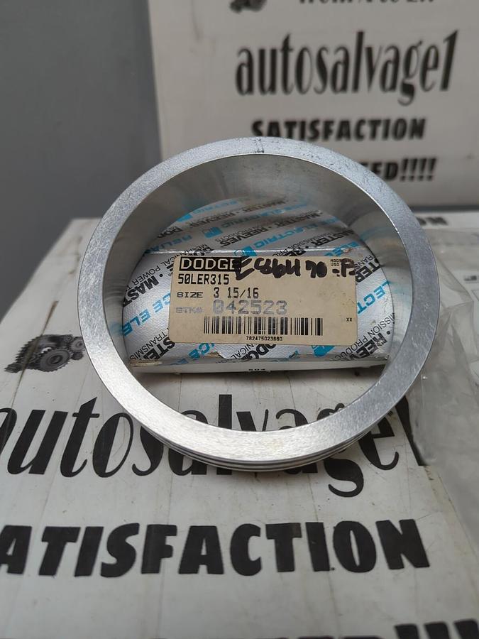 DODGE,50LER315 042523,ALUMINUM 3-15/16 INCH PILLOW BLOCK HOUSING SEAL NOS