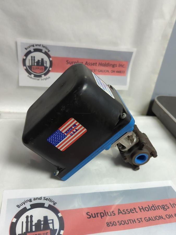 Used NELES-JAMESBURY,EU-12-01-Q,VALVE ACTUATOR BALL VALVE ASSEMBLY PRE-OWNED