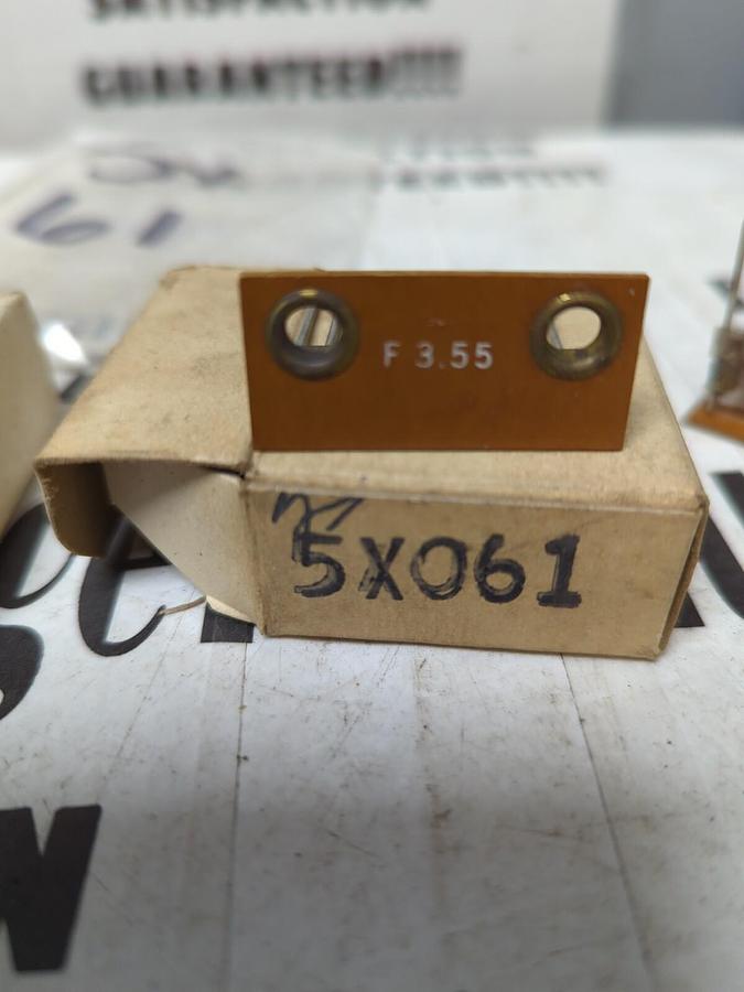 DAYTON ELECTRIC,5X61,STLYE F3.55 HEATER ELEMENTS..LOT OF 4 NOS 2 PER BOX