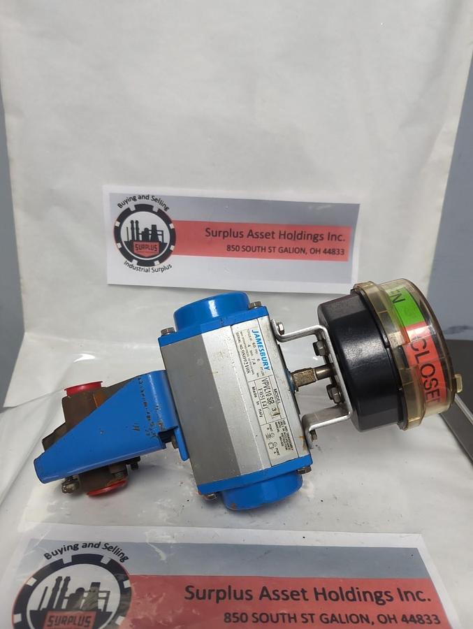 Used JAMESBURRY,VPVL10SR-3,VALVE ACTUATOR ASSEMBLY PRE-OWNED