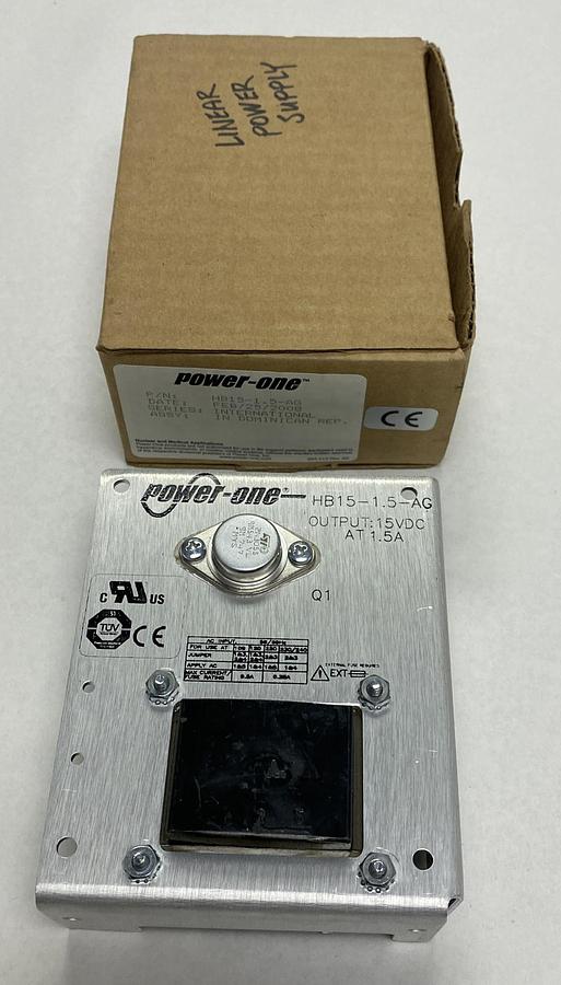 Used POWER-ONE,HB15-1.5-AG,POWER SUPPLY NEW