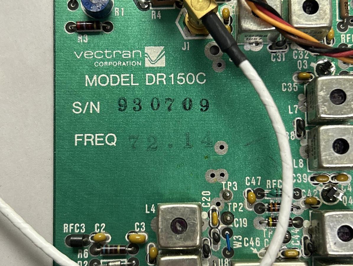Used VECTRAN,DR150C,PC BOARD