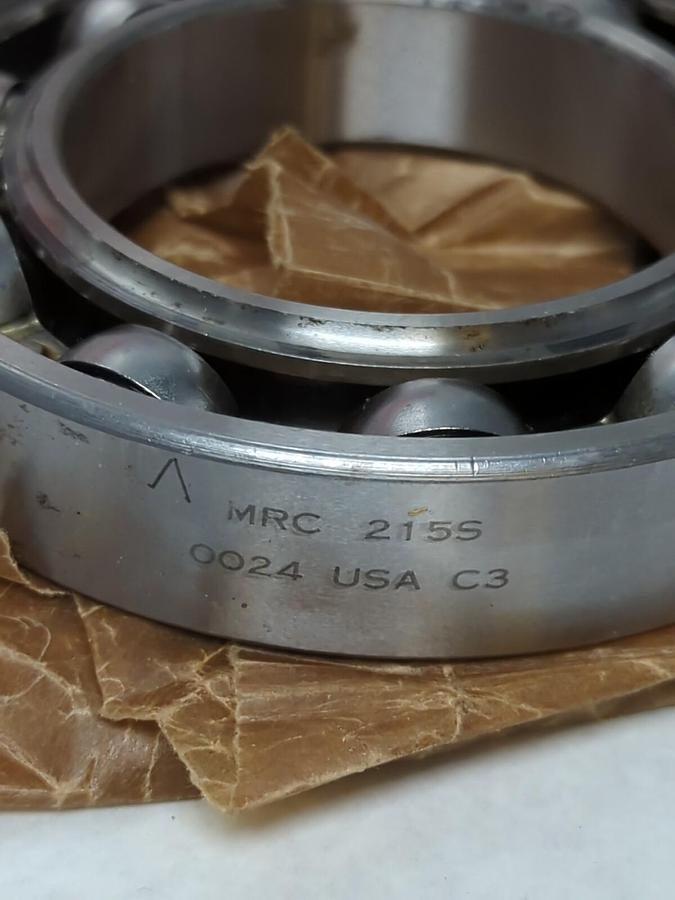 MRC,215S,DEEP GROOVE BALL BEARING NOS