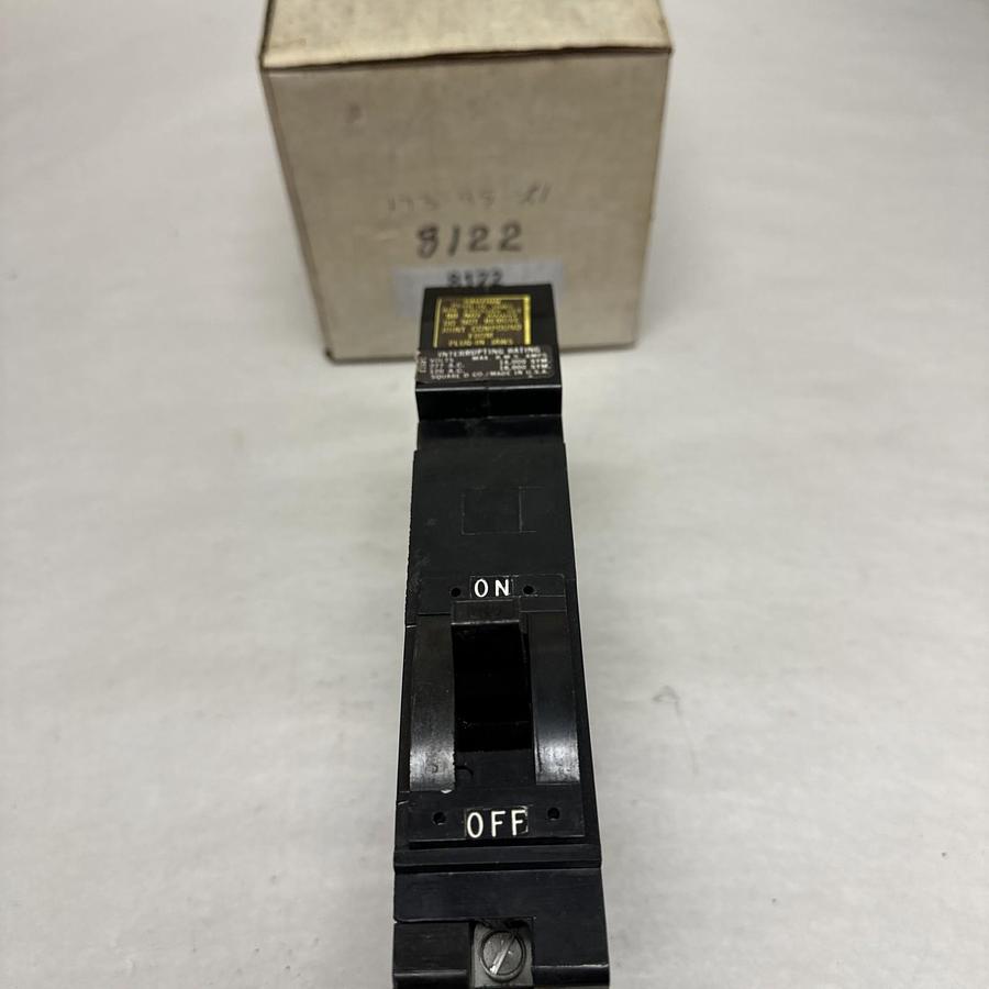 Used Square-D,FY14020C,20 Amp 1 Pole Circuit Breaker