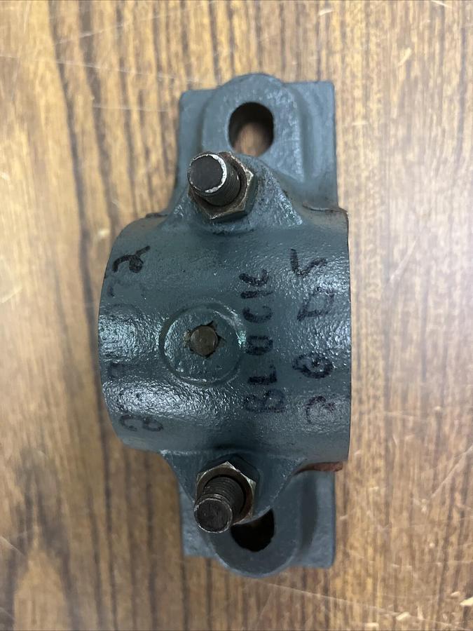 Link Belt,1-1/2",Pillow Block Bronze Babbit Bearing 1-1/2" Bore