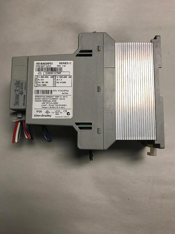 Used Allen Bradley,160-BA02NPS1,Series C Speed Driver