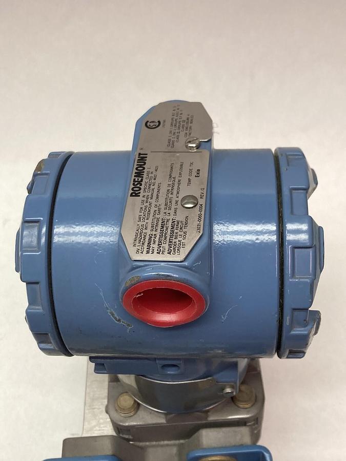 Used Rosemount,3051 CA1A02A1AH2BB2C6,Pressure Transmitter