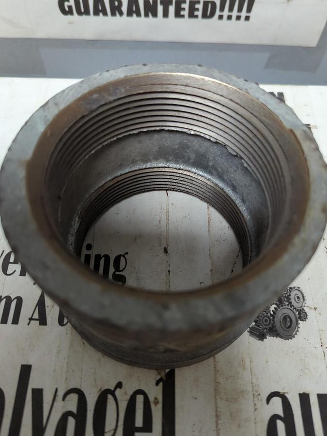 UNBRANDED,3 INCH,GALVANIZED 3 THREADED PIPE COUPLING NOS