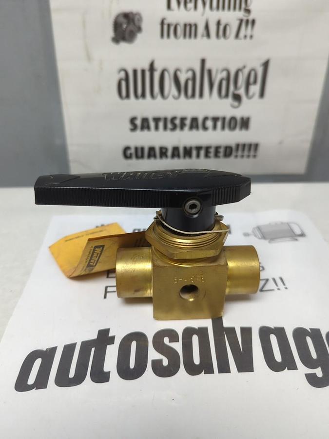 WHITEY,B-45VF8,BRASS BALL VALVE MISSING BOX NOS