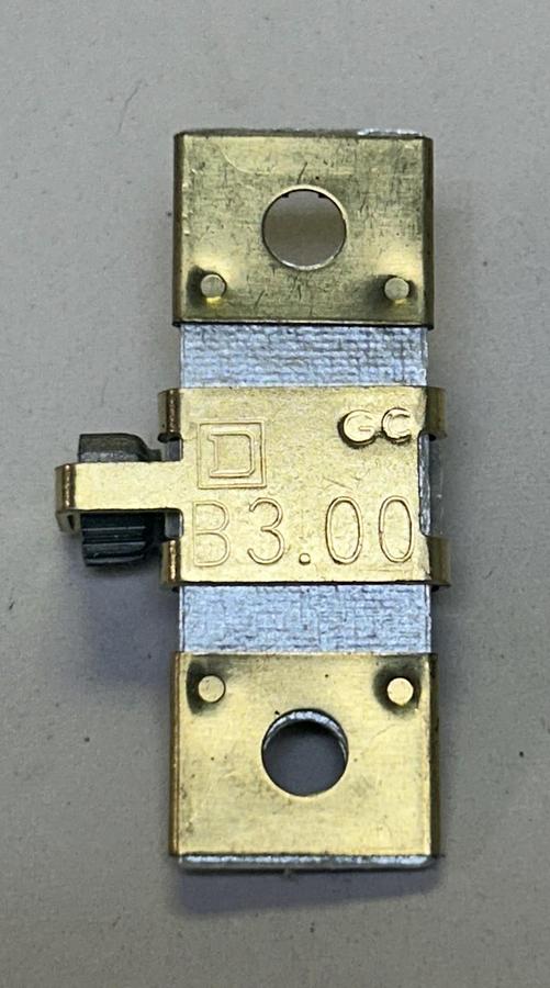 SQUARE D,B3.00,OVERLOAD THERMAL HEATING ELEMENT LOT OF 2 NOS