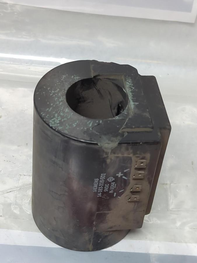 Used SIEMENS,14-183-316-501,COIL 9VDC N-1044 PRE-OWNED