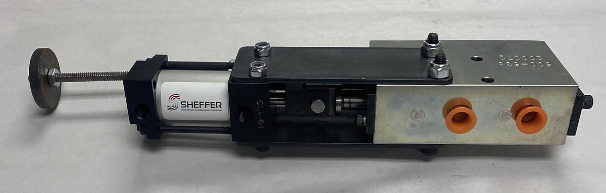 Sheffer,102-010,INGERSOLL RAND VALVE EJECTION W/ LIMIT PLATE AIR OPERATE NOS