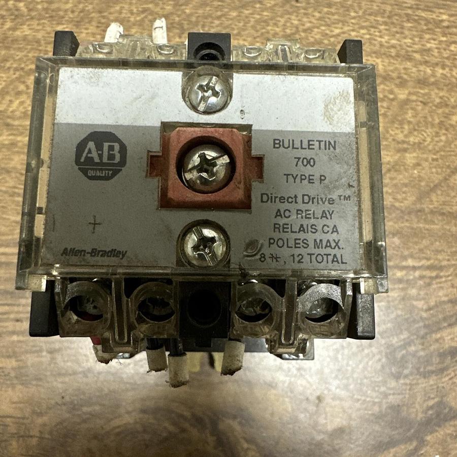 Used Allen Bradley,700-PK400A1,Series D Control Relay