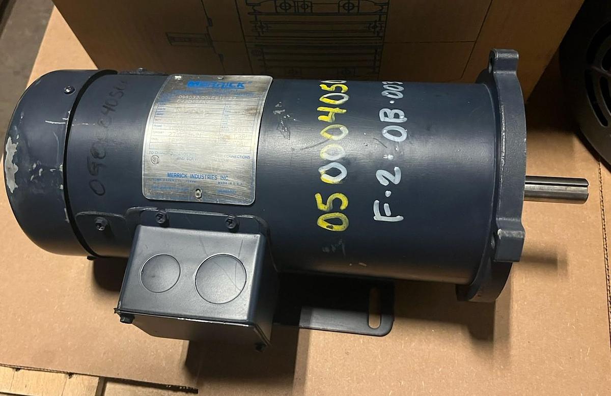 MERRICK ,C42D17EK7,DC MOTOR 3/4HP 1750RPM 90VDC USS56C