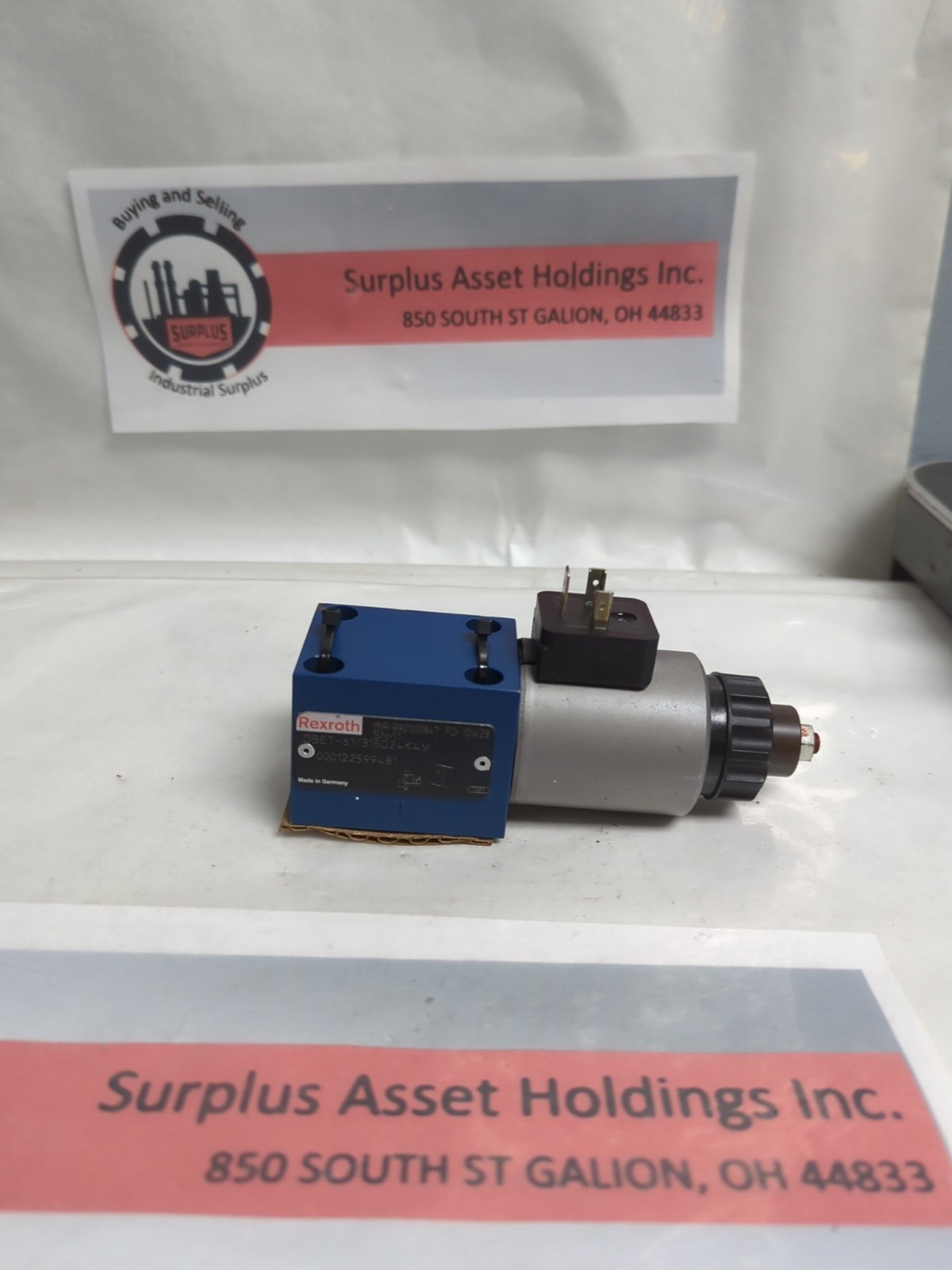 REXROTH,R901000847,PROPORTIONAL RELIEF VALVE DBET-61/315G24K4V NOS